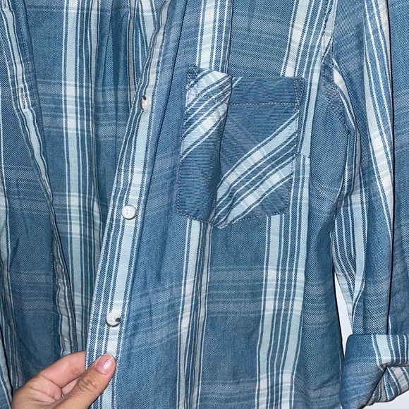 Soft Blue Fannel - Picture 2 of 2